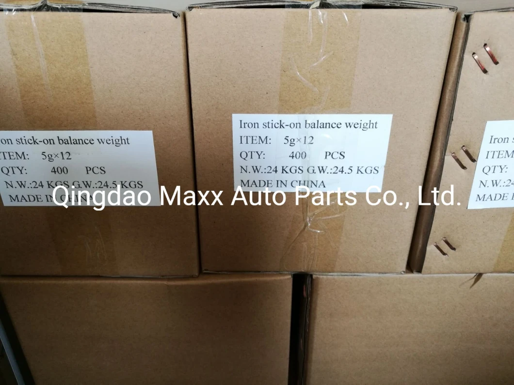 Maxx Factory 1/4 Oz Non-Lead Wheel Weight Steel Adhesive Balancing Weight