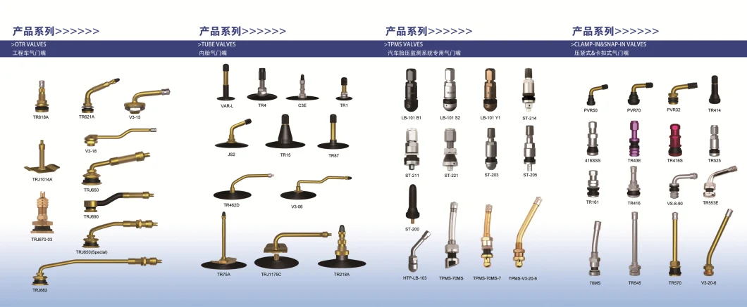Himile Hot Sale Auto Parts TR445, Car Tyre Valve, High Quality Brass And Rubber Tyre Valves.