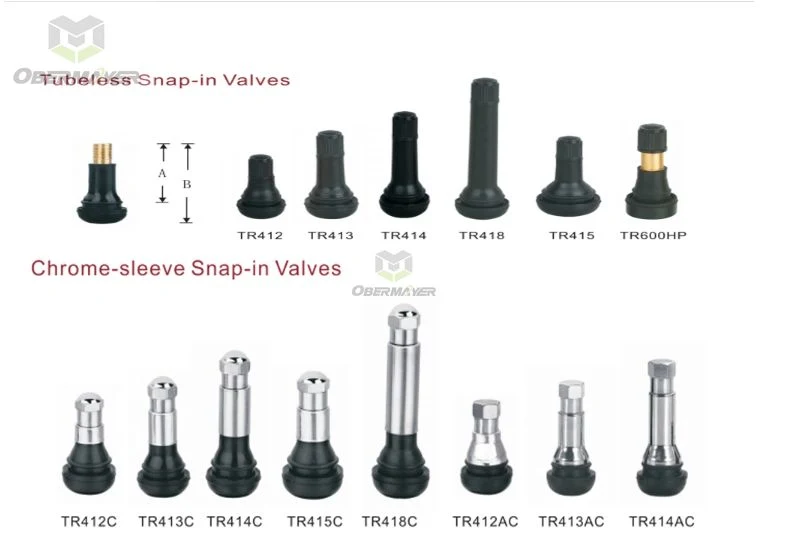Tire Valve Tr412c Natural Rubber EPDM Rubber Brass Core with High Quality Tr413c Tr414c