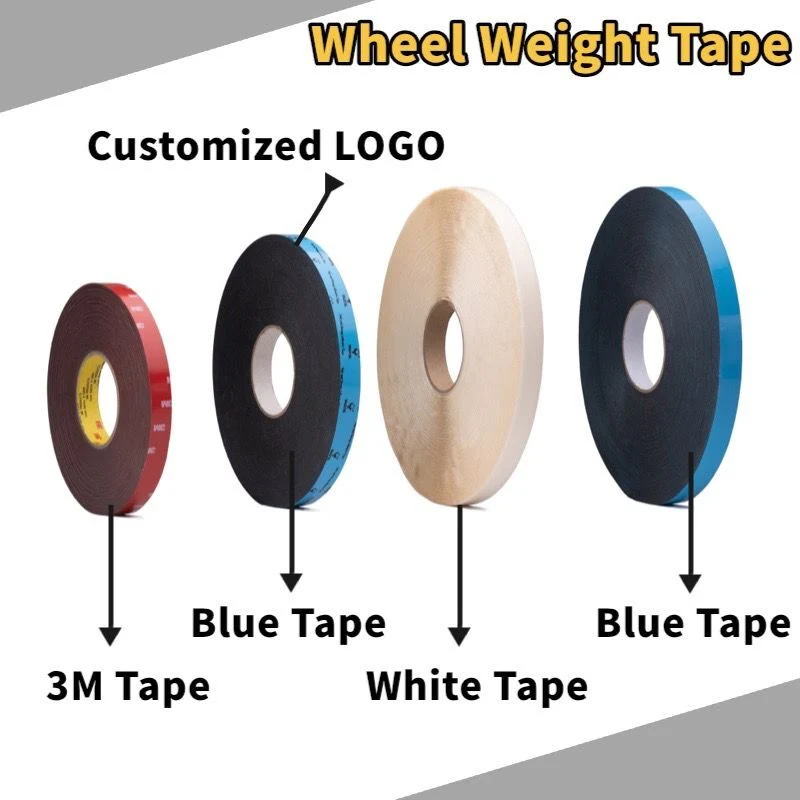 Europe Quality Fe Steel Adhesive Wheel Balance Weight 60g with Blue Tape