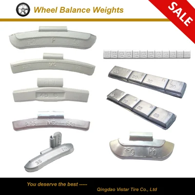 Steel Wheel Balance Weights (Fe Adhesive, Fe Clip On)